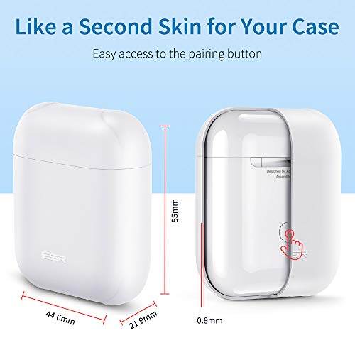 Image of ESR Soft Case Compatible with AirPods , Drop Protection, White