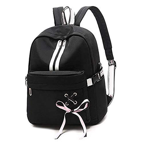 Alexsix 123 - Mochila de Senderismo, Color Negro