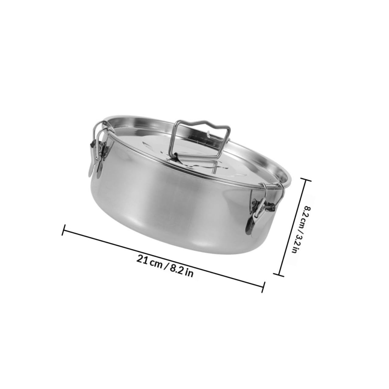 TOPBATHY Flanera de Acero Inoxidable con Tapa, Molde para Cocinar Flan con Calentamiento Uniforme y Fácil de Limpiar, Adecuado para Cocinar al Vapor y Hacer Postres