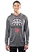 Ultra Game Men's NBA Super Soft Lightweight Pullover Hoodie Sweatshirt, Toronto Raptors, Charcoal Heather, Medium