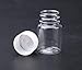 LASSUM 10PCS Empty Plastic Medicine Pill Bottle Container Solid Powder Medicine Chemical Bottles,20ML