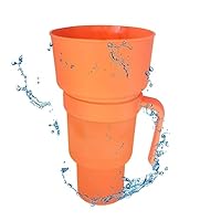 Amazon｜スタジアムスナックカップ | ストロー付きポータブル