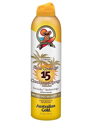 Australian Gold SPF 30 Sheer Coverage Continuous Spray