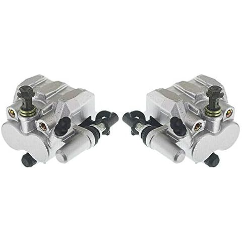 WASTOREEL Front Left Right Brake Caliper Fits For 2013-2017 Can Am Maverick 1000 With Pads Cover
