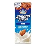 カゴメ アーモンド・ブリーズ 無糖 200ml紙パック×24本(低糖質 ビタミンE 食物繊維 カルシウム)