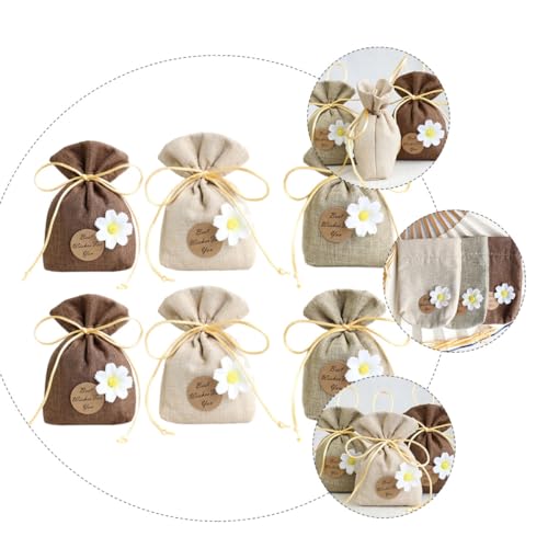 9 bolsas decorativas con cordón, fragancia de lavanda miniatura 6