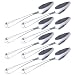 Hazoulen Grapefruit Spoons, Stainless Steel, 6-2/5-Inch, Set of 8