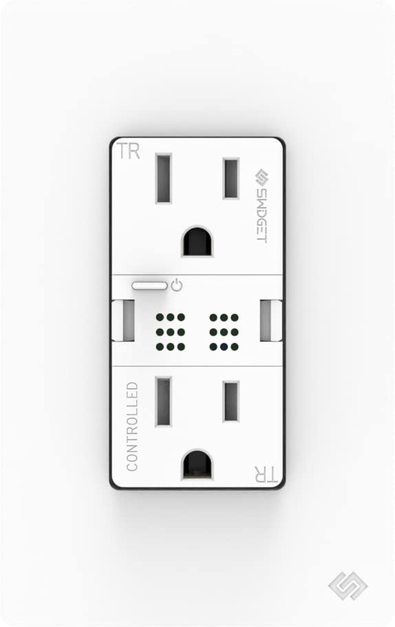Swidget 15A Outlet - Smart Plug Power Outlet Switch for Automation - Requires Neutral Wire - Compatible with — view 8