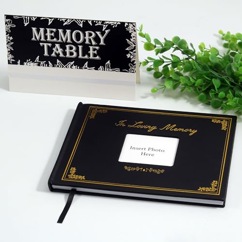 Livre d'or funéraire grand format pour ne perdre aucun message - 3