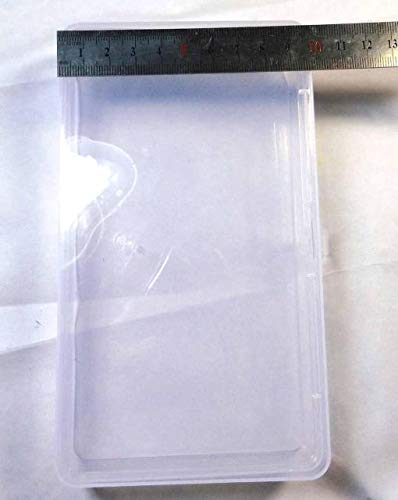 Retail 100pcs Transparent PP boxes 178cm home storage Box DIY Store Tool Boxes for Knitting - Size M