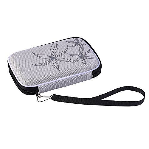 Technotech 2.5" HDD Case Bag for Portable Hard Drive Enclosure Shockproof Zipper Case