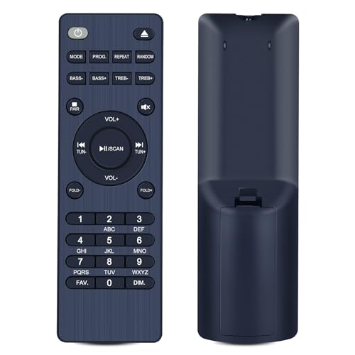 Télécommande compatible Oakcastle HIFI500 pour remplacer votre boîtier