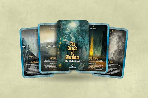 Ibiza Tarot The Oracle of Abraham - Father of The Jewish People - Oracle - Divination Tools - Kabbalah Letters - Jewish Wisdom Cards
