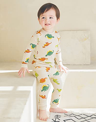 Image of VAENAIT BABY 12Months-12Years Toddler Kids Junior Boys Car Train Fireman Snug fit Sleepwear Pjs Set