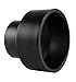 Charlotte+Pipe++Schedule+40++3+in.+Hub+++x+4+in.+Dia.+Hub++ABS++Coupling