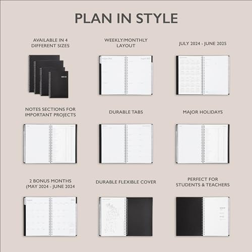 Blue Sky 150145 2024-2025 Academic Year Weekly And Monthly Planner thumb #3