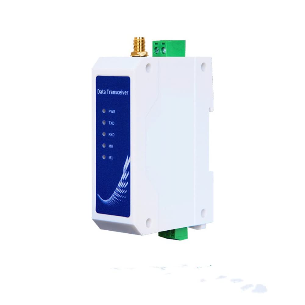 Wireless Data Transmission Modem 433MHz 30dBm 8km Long Range E95-DTU(433L30-485)-V8 Modbus DC8-28V RS485 Din Rail Watchdog Anti-Crash ISM