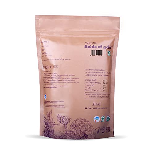 Image of PRISTINE Fields of Gold Organic Basmati Rice (Brown), 1kg Each (Pack of 4)