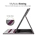 Fintie Case for Samsung Galaxy Tab S5e 10.5 2019 Model SM-T720/T725/T727, Multi-Angle Viewing Stand Cover with Pocket Auto Sleep Wake Feature, Purple