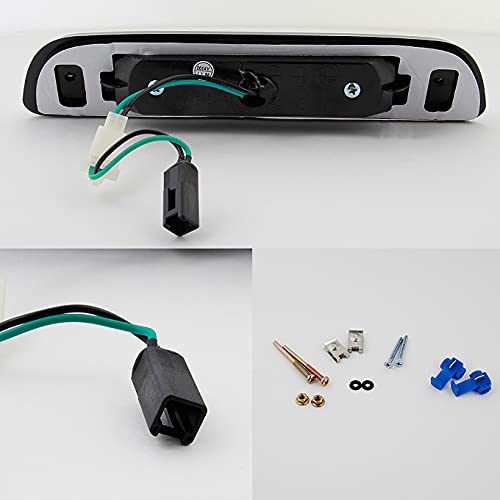 AKKON - For 1995-2017 Tacoma 95-98 T100 LED Smoked 3rd Brake Light Third Signal Stop Cargo Stop Lamp