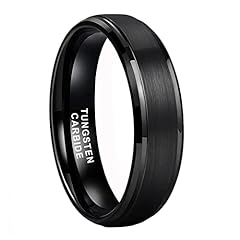 6mm Black Tungsten