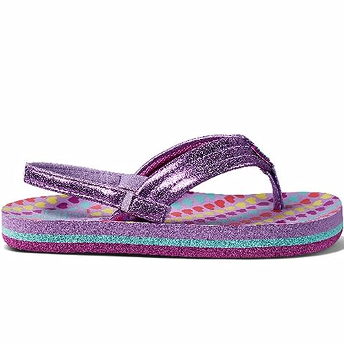 Image of REEF Girls Toddler /Little Kid Ahi Beach Flip Flop, Soft Cushion Footbed, Water Friendly