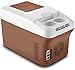 Frigoriferi e dispositivi di raffreddamento per interni automobilistici da 15 litri, frigorifero / scaldino elettrico da viaggio portatile, mini frigo per auto, per auto, camion, fuoristrada, camper