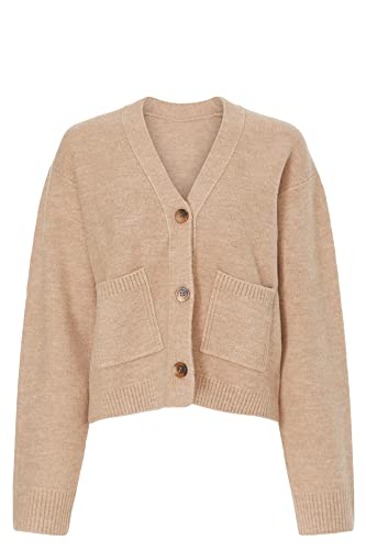 Image of Women's Cropped V-Neck Cardigan