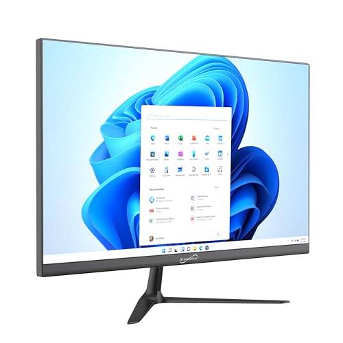 Image of Supersonic SC-5527AIO 27 inch Windows All-in-1 Desktop Computer, N100 Quad-Core, 16GB RAM, 512GB SSD, Windows 11, UHD 750, Office 365, Wi-Fi, BT 5.1, HDMI, Speakers, USB, Keyboard & Mouse Included