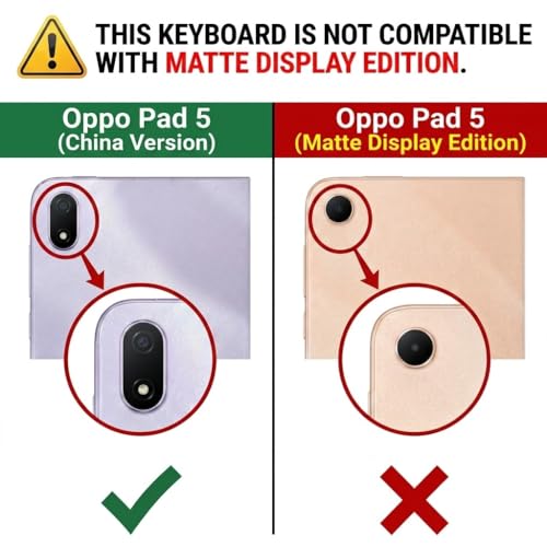 Clavier Bluetooth Oppo Pad 6 avec pavé tactile et rétroéclairage