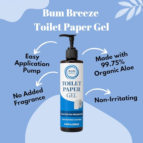 toilet paper gel  3 month size  a cleaner way to wipe  wet wipe alternative amp flush safe  toilet paper foam spray or lotion substitute for wiping  845oz