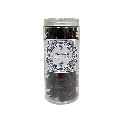 HONAMWINPRO Dried Flower Roselle for DIY Cover
