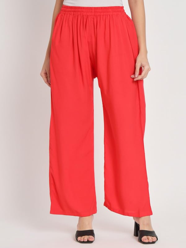 Image of Soft Colors Relaxed Fit Pocket Palazzo
