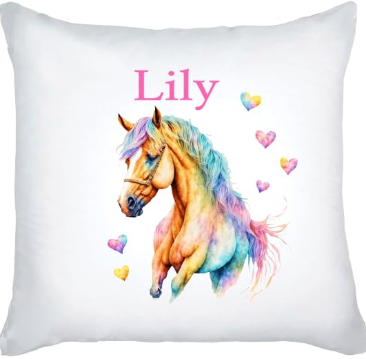 coussin personnalisé cheval