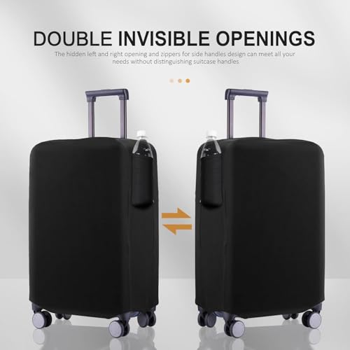 Luggage Cover for Suitcase Tsa Approved Protector - Elastic SuitCase Cover Travel Stretch Baggage Case Protective Washable Fit 18-32 Inch (Medium)4