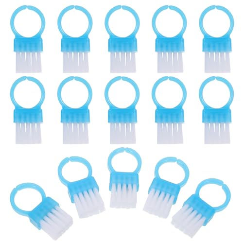 Cepillo para limpiar uñas multifuncional con cerdas rígidas para eliminar impurezas, 100 uds