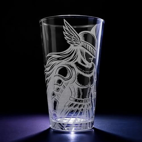 MALENIA Engraved 16oz Pint Glass | Inspired by Epic Elden Ring Fantasy Video Game | Great Gamer Lands Between Erdtree Gaming Beer Decor & Gift Idea!