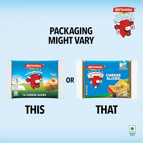 Image of Britannia The Laughing Cow Cheese Slices, 180g