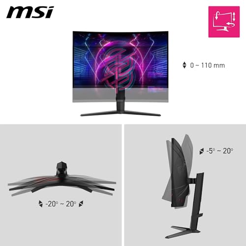 MPG 275CQRXF 27" LED WQHD 240Hz USB-C Curva - Monitor - Immagine 3