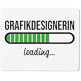 JUNIWORDS Mauspad Mousepad, Grafikdesignerin Loading (6198871)