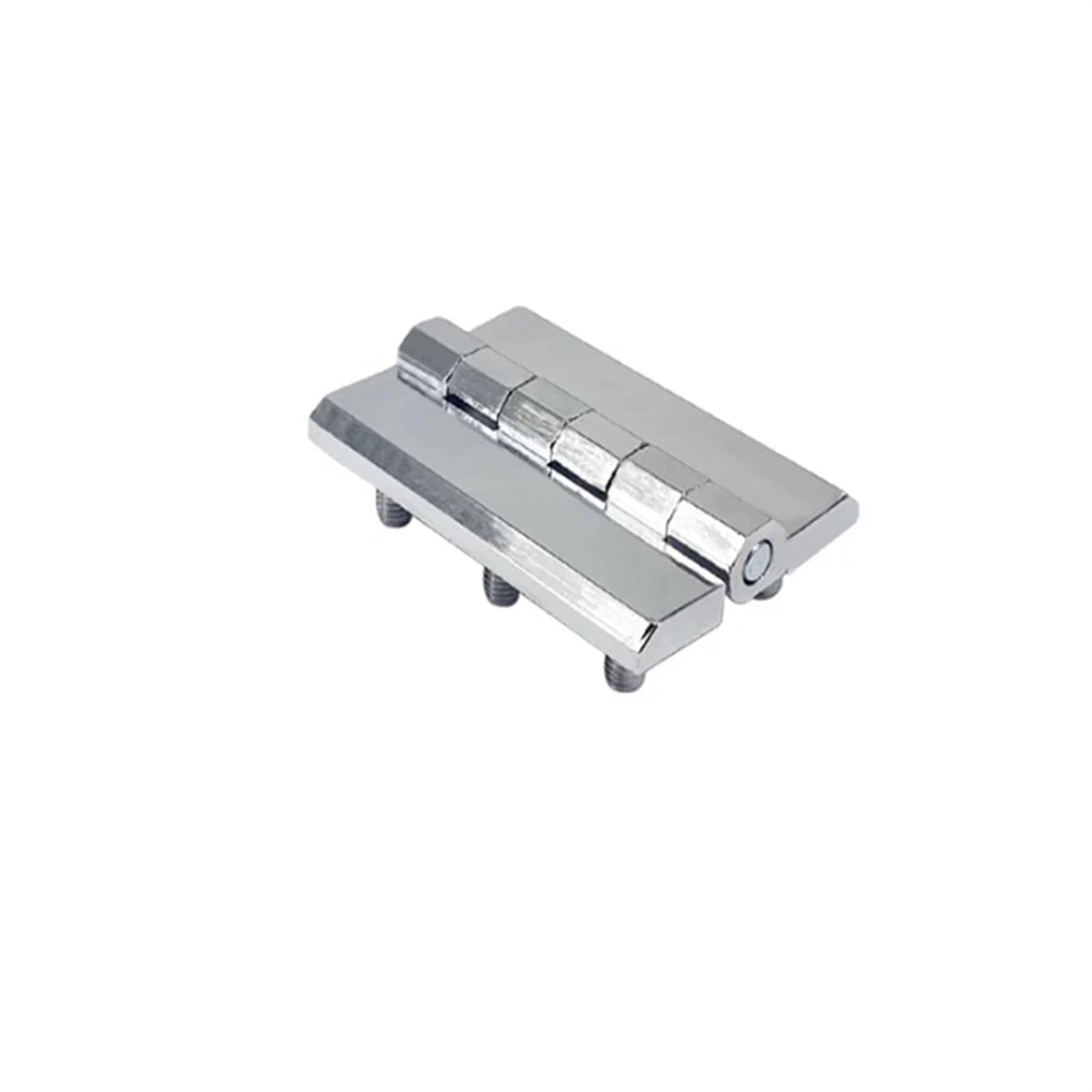 Zawias ze stopu cynku 90 mm x 60 sześciokątna skrzynka rozdzielcza ze sztyftem pogrubiona szafka zawias o dużej wytrzymałości sprzęt przemysłowy (kolor: 3 szt. czarny cynk)