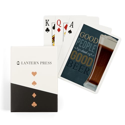 Baraja Good People Drink Good Beer, 52 Cartas Póker