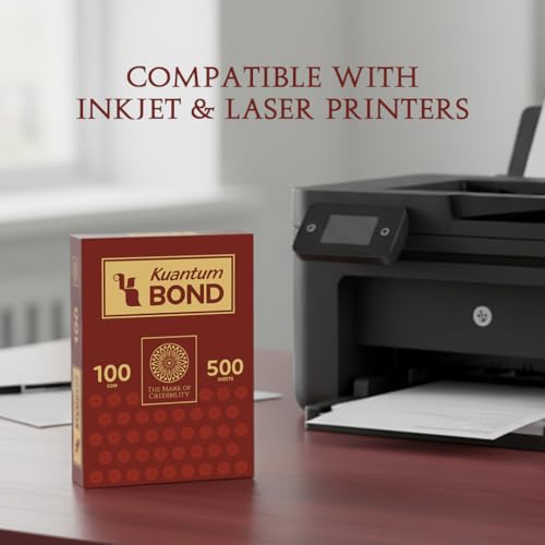 Image of A4 Bond Paper | 100 GSM | 500 Sheets (Pack of 1)