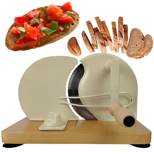 SLICER Manuelle Brotschneidemaschine, Allesschneider...