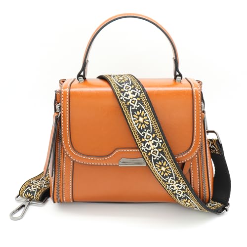 Image of LEMEDE Purse Strap Adjustable Replacement Crossbody Bag Strap Retro Jacquard Embroidery Shoulder Straps for Canvas Bag
