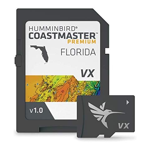 Humminbird 602014-1 CoastMaster Premium Florida V1 Digital GPS Maps Micro Card Cover