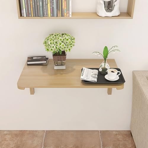 Table murale pliable gain de place petite table polyvalente pour cuisine et salon