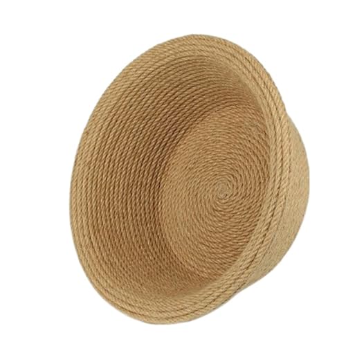 MKIFJGH猫 爪研ぎ 、爪研ぎポール、極太 縦型 、爪とぎポール 、大型猫 、麻紐 キャットタワー、 低め 猫タワー ねこのおもちゃ 、省スペース 、運動不足解消 、猫の遊び場 (40cm)