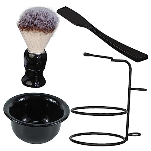 Beavorty Manual Razor Set for Men Men's Shaving Kit Brush Bowl Perfect for Barbershop or Home