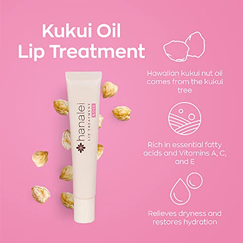 Hanalei LT-R Cruelty-Free & Paraben-Free Lip Treatment Balm To Soothe Dry Lips – Made With Kukui Oil, Shea Butter, Grapeseed Oil – Restores Dry Lips - Made In Usa – Rose Tint thumb #4